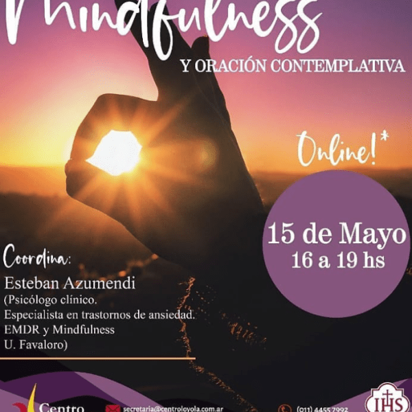Taller mindfulness y oración contemplativa 15/5 (2021)